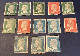 AFR 385 France - Série Pasteur N° 170 à 181 Neuf* - Unused Stamps