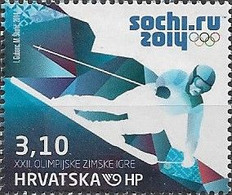 CROATIA - SOCHI'2014 WINTER OLYMPIC GAMES (SKI) 2014 - MNH - Winter 2014: Sotchi
