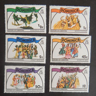 DOMINIQUE  YT 545/550  NEUF**MNH "CARNAVAL" ANNÉE 1978 - Dominica (1978-...)