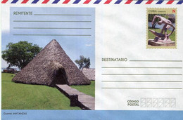 Lote PEP1379, Cuba, Entero Postal, Stationery, Cover, N, Guama, Matanzas, Sculpture, Art - Maximumkaarten