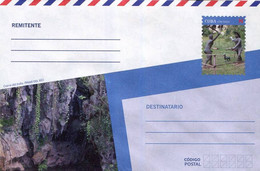 Lote PEP1381, Cuba, Entero Postal, Stationery, Cover, N, Sculpture, Art, Cave - Maximumkaarten