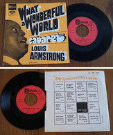 RARE French SP 45t RPM (7") LOUIS ARMSTRONG (1967) - Jazz