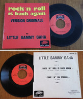 RARE French SP 45t RPM (7") LITTLE SAMMY GAHA (White Back Cover, 1973) - Soul - R&B