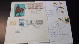 Argentina - 4 Cover (Fauna, Bird, Animal) - Cartas & Documentos