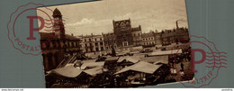 RPPC   REAL PHOTO  MARKET PLACE LEICESTER  Marché - Mercado - Market - Mercati - Mercadillo - Leicester