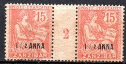 Zanzibar: Yvert N° 49(*) Millesime 2 - Unused Stamps