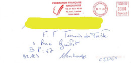 France 1998, Fédération Française Handisport / Sports For The Disabled Association / Red Meter - Sport Voor Mindervaliden