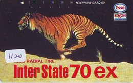 Télécarte * Animal * TIGRE * TIGER (1120) FELIN * Phonecard * Telefonkarte * TIJGER- - Jungle