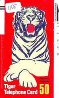 Télécarte * Animal * TIGRE * TIGER (1105) FELIN * Phonecard * Telefonkarte * TIJGER- Barcode-330-0263 - Selva