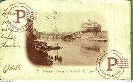 Roma - Ponte E Castel S.Angelo   Italien,  ITALIA, ITALY, ITALIE - Bridges