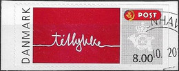 DENMARK - GREETINGS: "TILLYKKE", GOOD WISHES (SELF-ADHESIVE) 2011 - CANCELLED - Andere & Zonder Classificatie