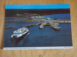 CPA Canada Prince Edward Island Wood Islands Ferry - Andere & Zonder Classificatie