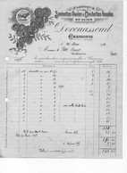 CPA - 74 - Chamonix - Superbe Document Fabrique De Sonnettes DEVOUASSOUD 1923  A VOIR Cloche - Chamonix-Mont-Blanc