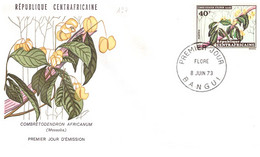 N°912 N -FDC République Centrafricaine -Combretodendron Africanum- - Altri