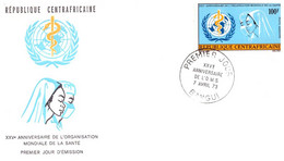 N°917 N -FDC République Centrafricaine -OMS- - WHO