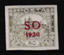 Eastern Silesia S.O. 1920 Sc 13 Mint Hinged - Ungebraucht