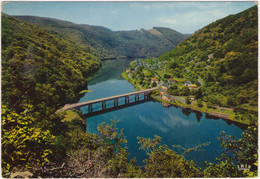 Dans Les Gorges De La Dordogne - Vue Générale De Spontour - (19, France) - Pont - Ussel