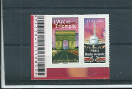FRANCE - TIMBRE PERSONNALISÉ - Arc De Triomphe, Paris Charles De Gaulle - Gepersonaliseerde Postzegels
