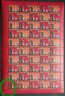 Denmark 1971 Christmas Seal 1971 MNH ( **)  Full Sheet Christmas   The Three Wise Men - Feuilles Complètes Et Multiples
