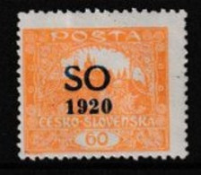 Eastern Silesia S.O. 1920 Sc 29 Mint Hinged - Ungebraucht