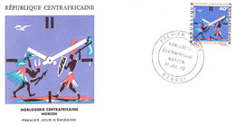 N°923 N -FDC République Centrafricaine -horlogerie - - Horlogerie