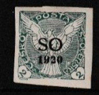 Eastern Silesia S.O. Newspaper 1920 Sc P1 Mint Hinged - Ungebraucht