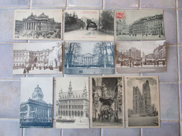 10 Cpa Bruxelles - Sets And Collections