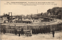 CPA PARIS Montmartre 18e Sacré-Coeur Fondations (923928) - Arrondissement: 18