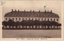 CPA PARIS 20e Caserne Des Tourelles (923977) - Arrondissement: 20