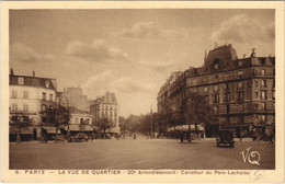 CPA PARIS 20e Quartier De Charonne Carrefour Du Pere-lachaise (923986) - Arrondissement: 20