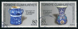 Türkiye 2009 Mi 3734-3735 Joint Issue Of Stamps Between Türkiye And Portugal | Fine Arts, Ceramics - Usati