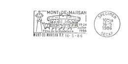 Département Des Landes - Mont De Marsan - Flamme Secap SPECIMEN - EMA (Print Machine)
