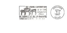 Département Des Hautes Pyrénées - Tarbes - Flamme Secap SPECIMEN - Mechanical Postmarks (Advertisement)