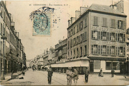 Cherbourg * La Rue Gambetta * Commerce Magasin Mode E. BRIXARD * Hôtel - Cherbourg