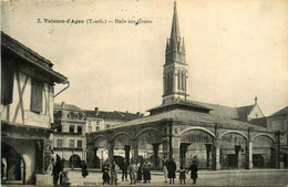 Valence D'agen * Place Et La Halle Aux Grains * Les Halles - Valence