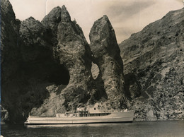 DRAGUEUR DE MINES - Nouméa - Photographie Originale 18 X 24 Cm - Ancetre De La CALYPSO - Bateaux