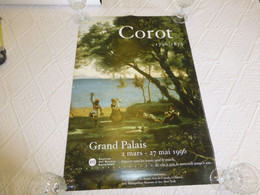 Affiche COROT Grand Palais, 1996, 40x 60 ; R18 - Affiches