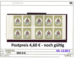 Andorra 1996 - Andorre Francaise 1996 - Michel 499 - ** Mnh Neuf Postfris - MH - Carnet - Booklet - Postzegelboekjes