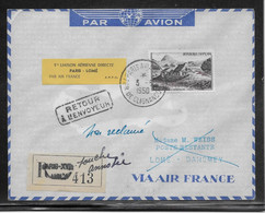 France - 1er Vols - Poste Aérienne - Lettre - TB - Erst- U. Sonderflugbriefe