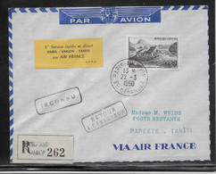 France - 1er Vols - Poste Aérienne - Lettre - TB - Premiers Vols