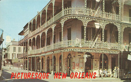 NEW ORLEANS - Louisiana - Picturesque Old Royal Street - New Orleans