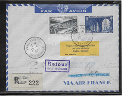 France - 1er Vols - Poste Aérienne - Lettre - TB - Erst- U. Sonderflugbriefe