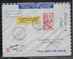 France - 1er Vols - Poste Aérienne - Lettre - TB - Premiers Vols