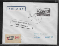 France - 1er Vols - Poste Aérienne - Lettre - TB - First Flight Covers