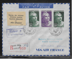France - 1er Vols - Poste Aérienne - Lettre - TB - Premiers Vols