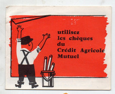 Calendrier 1961 CREDIT AGRICOLE MUTUEL (PPP¨34793) - Petit Format : 1961-70