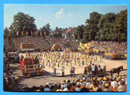 R036, Echallens, Fête Du Blé Et Du Pain 1978, Tracteur, Moissonneuse, Charles Apothéloz, J.-C. Buttin, GF, Non Circulée - Échallens