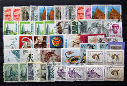 Pologne Polen - Small Batch Of 50 Stamps Used - Colecciones