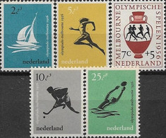 NETHERLANDS - COMPLETE SET MELBOURNE'56 SUMMER OLYMPIC GAMES 1956 - MNH - Summer 1956: Melbourne