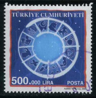 Türkiye 2003 Mi 3343 O, Zodiac - Usati